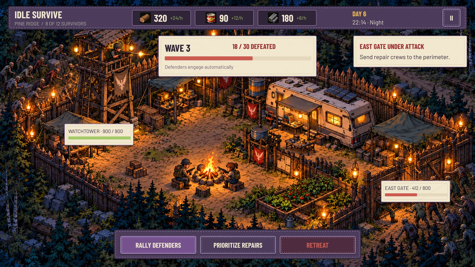 Idle Survive screenshot 2